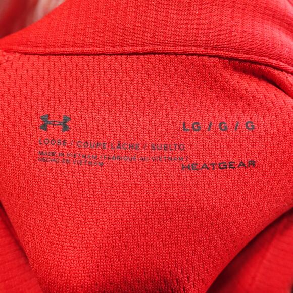 NWT FREDDY'S STEAKBURGERS UNDER ARMOUR WORK EMPLOYEE POLO SHIRT MENS L NEW! - Picture 11 of 11